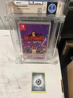 Worms W.M.D - Super Rare Games #6 - Nintendo Switch - RARE / SEALED WATA A+