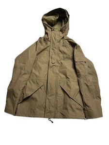 COYOTE Waterproof Rain Parka Jacket Military Small Hooded Brown Tan