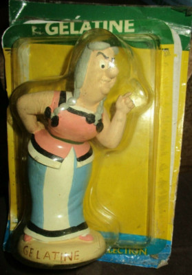 Asterix - Antique Plastoy Statuette - Gelatin - Blister - Resin