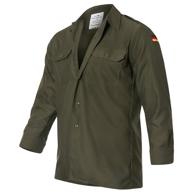 Army Shirt Original German Military Surplus Combat Field Cargo