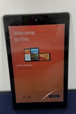 Amazon Kindle Fire HD 8 7th generation Tablet SX034QT Black 16GB Factory Reset