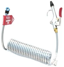 Seat Blow Gun Kit for Peterbilt Kenworth 1/4" Air Tee Extends 8 Ft GG#99511