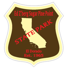 Ed Z'berg Sugar Pine Point State Park Sticker Decal