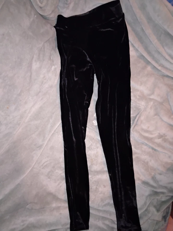 Legging Velours Noir Undiz Taille S - Photo 1/4