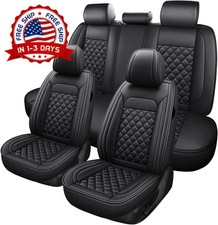 Cubreasientos Para Autos Universal Cuero Cubre Fundas Asientos De Carros