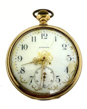 Antique Waltham Pocket Watch Grade 620 Model 1899 16s 15J Gold Filled Runs