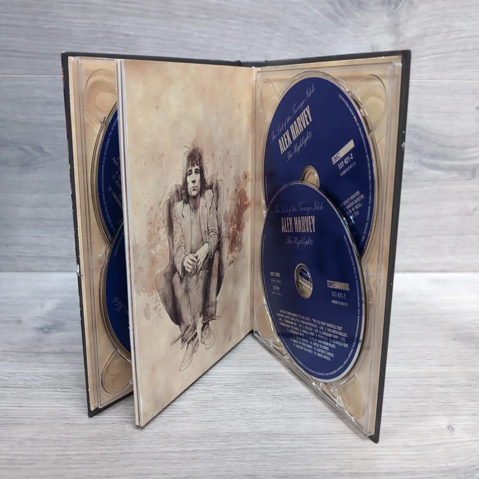 Alex Harvey - The Last Of The Teenage Idols - The Highlights - 4CD Boxset - 2017 Foto 4 de 4
