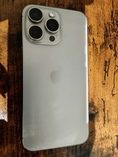 Apple iPhone 15 Pro Max Smartphone 256GB Silver-Unlocked