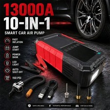 Imagen de 10-in-1 Car Jump Starter with 150PSI Air Compressor Portable Battery Booster