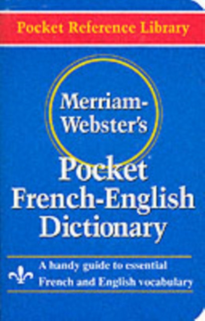 Merriam Webster Pocket French-English Dictionary - Free Tracked Delivery