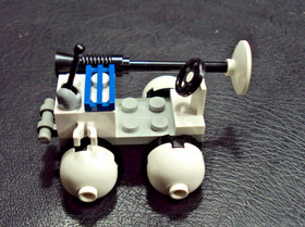 LEGO Space - Mars (7301/7309) -Rover.  Bricks, Minifig, Manual, no box. Free S/H