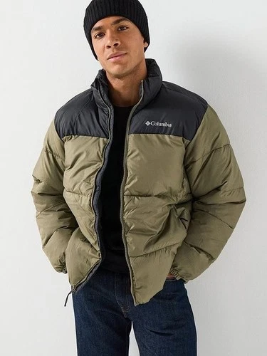 New Columbia Men's Puffect III Jacket- Stone Green, Size Medium - product listing photo