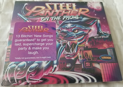 Steel Panther On The Prowl CD New Sealed Digipak SP008CD 2023 Glam Metal