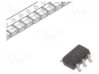 0,8÷2,7VDC AUC SMD Ch: 1 CMOS bus buffer IC: digital SOT23