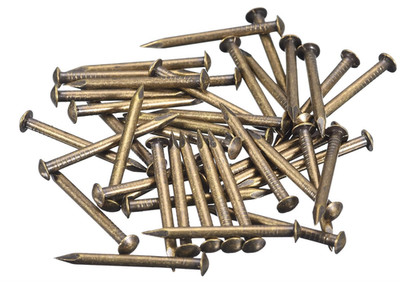 Reine Kupfer Messingnägel   Vintage-Polsternägel für Möbel und Lederhandwerk