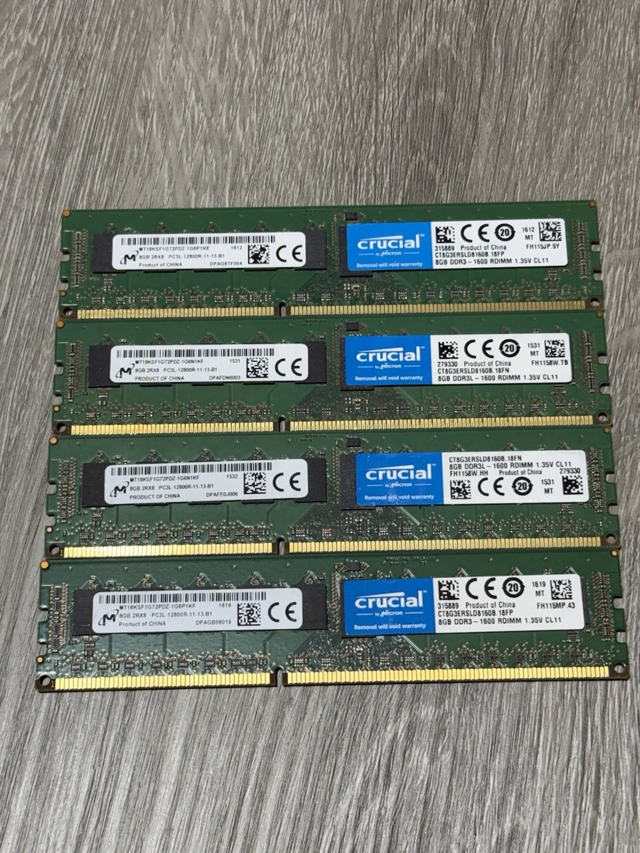 RDIMM DDR3 SDRAM Computer Memory (RAM) for sale | eBay