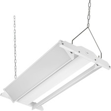 2' x 1' LED Linear High Bay Shop Light Fixture 13,500 Lumens, 5000K Daylight