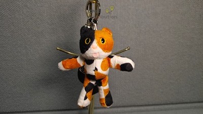 COMFORT NABI KEY RING (TRI-COLOR) NEW US STOCK & SHIP MSL
