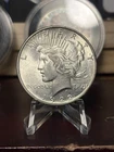 1922-P Peace Dollar Trial Strike/Reverse B Choice AU Scratched
