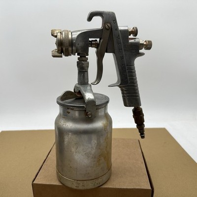 Devilbiss Type MGB Spray Gun Air Powered Untested Needs Cleaning Heavy Duty USA