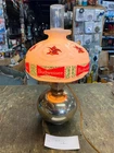 Vtg Budweiser Beer Bar Wall Sconce Oil Lamp Style Hanging type light Sign Brewer