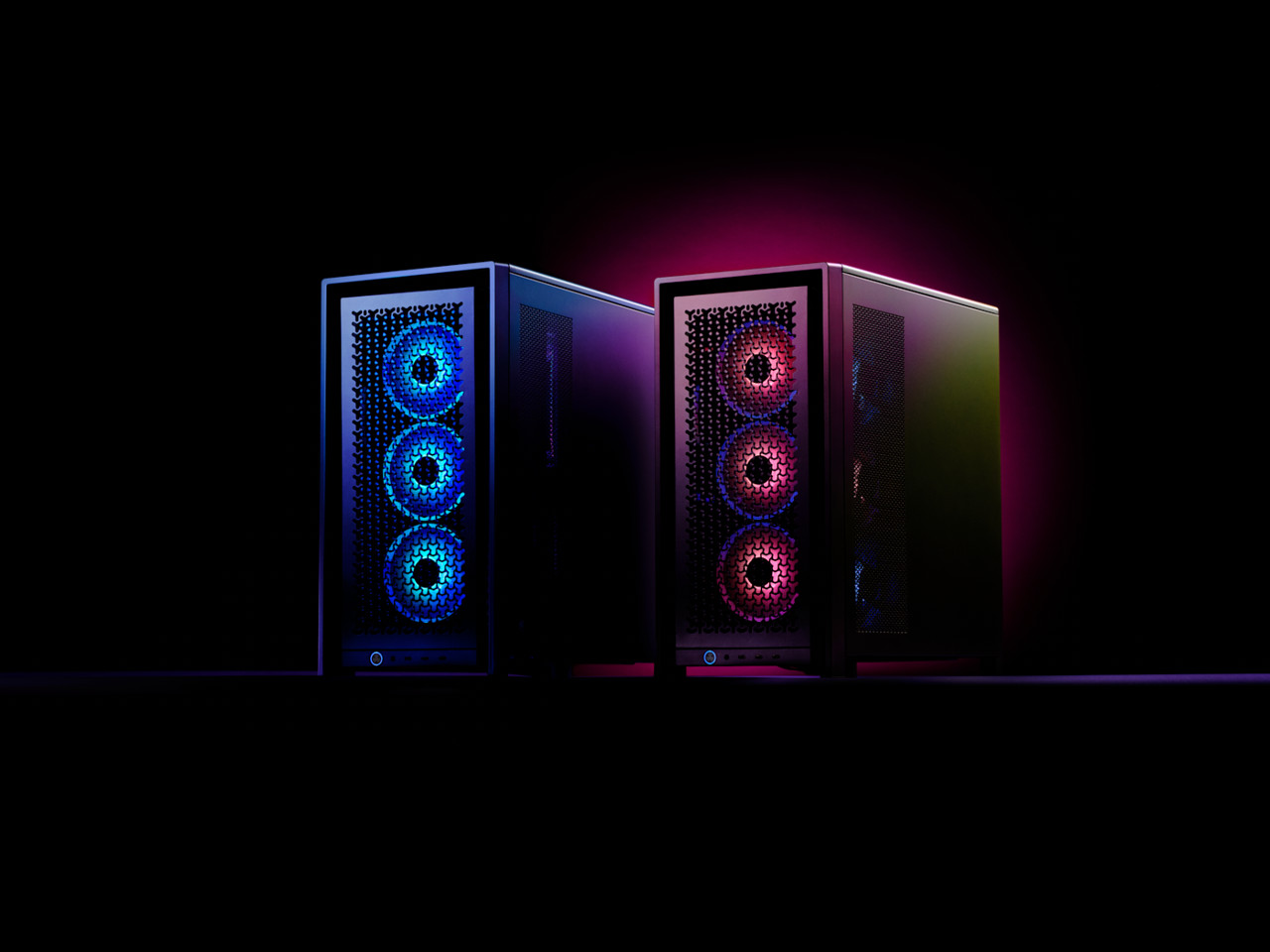 Corsair FRAME 4000D Modular High Airflow Mid-Tower PC Case, Vault Series - Nova 3