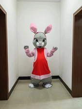 Adult Rabbit Halloween Easter Rabbit Professional Mascot Costume Adult