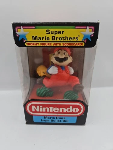 Vintage 1988 Nintendo Super Mario Bros. Bullet Bill Trophy Action Figure Hasbro - product listing photo