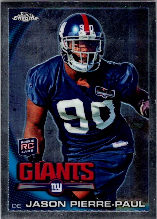 2010 Topps Chrome #C201 Jason Pierre-Paul Refractors