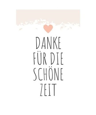 Danke für die schöne Zeit: Notizbuch A5 liniert Dankeschön geschenke für kol