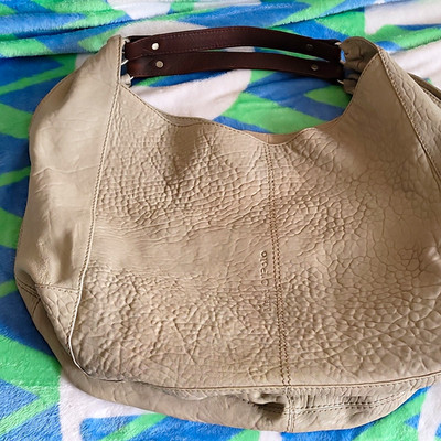 Marc O'Polo June,Hobo,Tasche Bag,grau,Leder,groß,WEEKENDER, neu