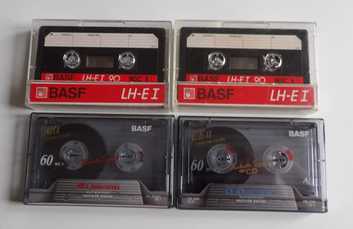Hi-fi: 1 cassette, K7 audio tape, Basf Ferro Extra I 90, Neuf