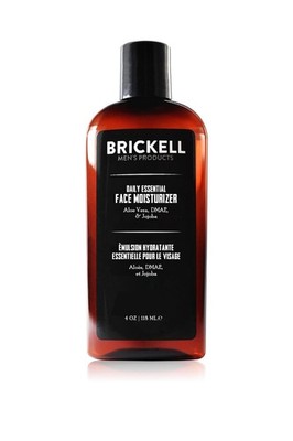 Brickell Men's Daily Essential Face Moisturizer for Men, Natural and Organic Fas