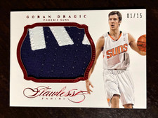 2013-14 Panini Flawless Patch Ruby Goran Dragic #34 Patch /15