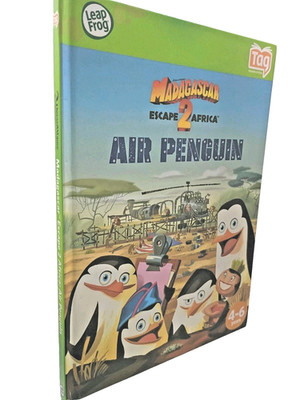 Madagascar 2: Air Penguin   (2008 LeapFrog HC   Illustrated   DreamWorks)