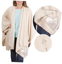 Grandmother-50 x 30" Royal Plush Comfort Blanket Shawl, Queen U.S.