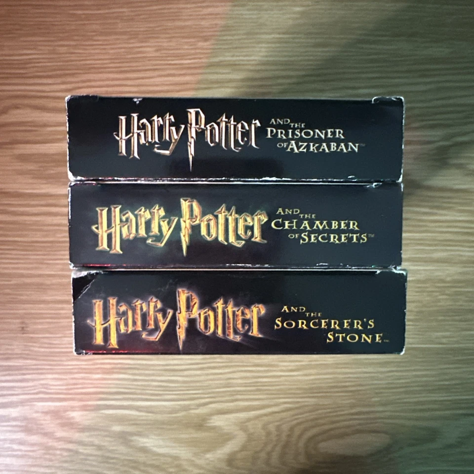 Lot Harry Potter Trilogy VHS Vtg Years 1 2 3 Sorcerer's Stone Chamber of Secrets - Image 3 of 4