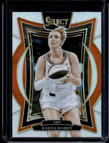 2025 Panini WNBA Select Marina Mabrey Concourse Silver Prizm #71 Sun