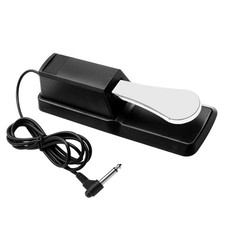 Universal Electric Piano Sustain Damper Pedal Foot Switch 6.35mm Jack Plug