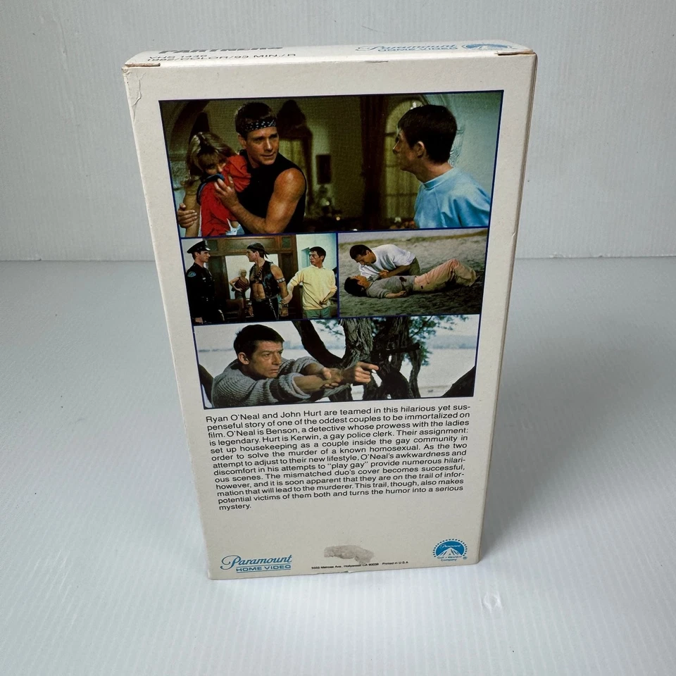 Partners VHS 1982 Comedy Suspense Original Release Paramount Home Video - Imagem 2 de 3