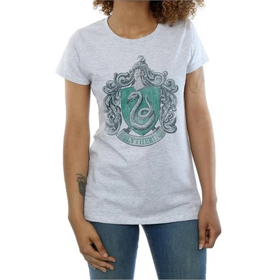 Harry Potter Camiseta Slytherin para Mujer (BI753) - Imagen 1 de 4