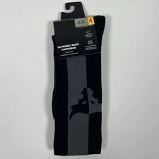 Under Armour UA Project Rock Playmaker Crew Socks Gray/Black Men’s Size 12-16 XL