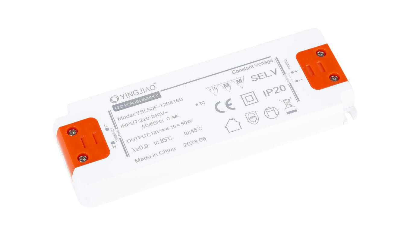 Светодиодный светильник Zasilacz staonapiciowy Yingjiao YSL50F 12V 416A 50 Вт 6490₽