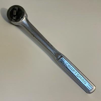 Craftsman 1/2'' Drive Quick Release Thumb Wheel Ratchet =V= Patent Pending U.S.A.