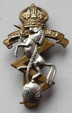 British Army, REME, Royal Electrical & Mechanical Engineers Cap Badge. KC. (O218
