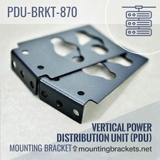 APC Vertical PDU Mounting Bracket - 2 Pieces 870-15252  0M-10075 Made in USA