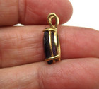 14K Yellow Gold Amethyst Pendant [P72] — photo 5