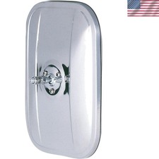 K Source Universal Replacement Mirror Head - 5x7 Stainless Steel Easy Install K Source Universal Replacement Mirror Head - 5x7 Stainless Steel Easy Install