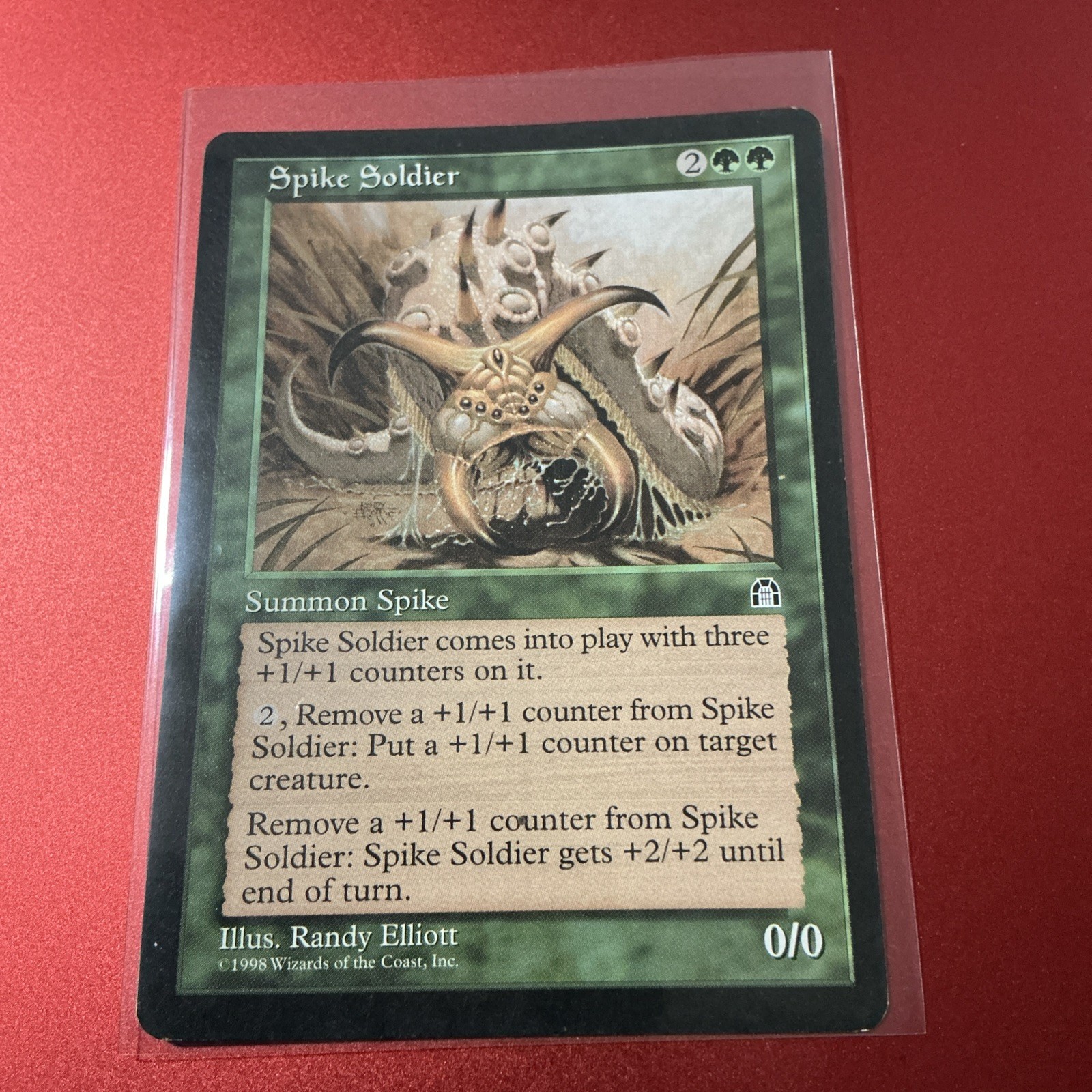 Magic the Gathering MTG Spike Soldier (119) Stronghold LP