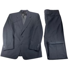 Hart Schaffner Marx Suit Mens Size 42 S Charc...